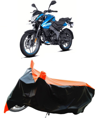 Wegather Two Wheeler Cover for Bajaj(Pulsar NS125 BS6, Orange)