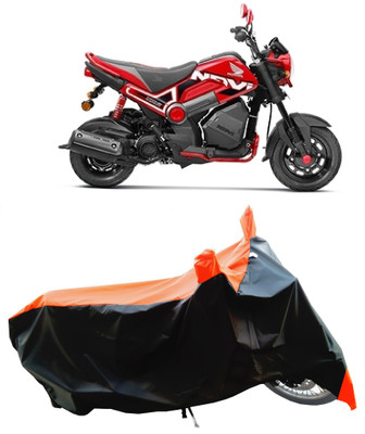 Wegather Two Wheeler Cover for Honda(Navi, Orange)