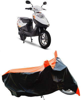 Wegather Two Wheeler Cover for Hero Electric(Electric Flash BS6, Orange)