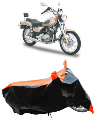 Wegather Two Wheeler Cover for Yamaha(Enticer, Orange)