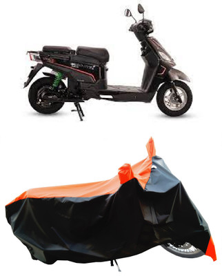 Wegather Two Wheeler Cover for Hero Electric(Electric NYX e5 BS6, Orange)
