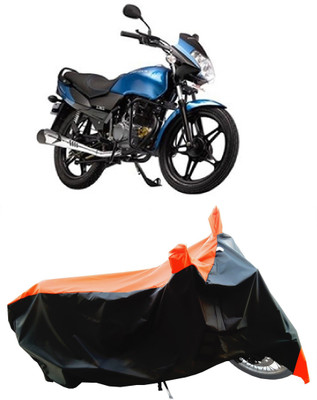 Wegather Two Wheeler Cover for LML(Freedom, Orange)