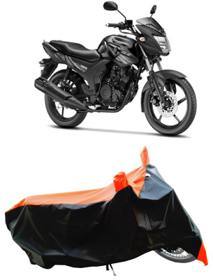 Wegather Two Wheeler Cover for Yamaha(SZ RR V2.0, Orange)