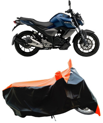 Wegather Two Wheeler Cover for Yamaha(FZ-S FI, Orange)
