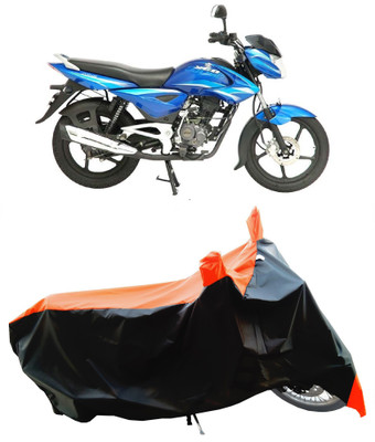 Wegather Two Wheeler Cover for Bajaj(XCD 135, Orange)