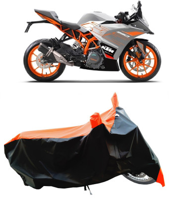 Wegather Two Wheeler Cover for KTM(RC125, Orange)