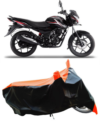 Wegather Two Wheeler Cover for Bajaj(Discover 150 s, Orange)