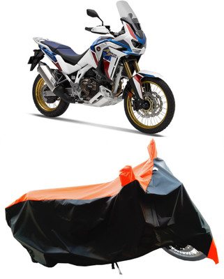 Wegather Two Wheeler Cover for Honda(CRF1000L Africa Twin, Orange)