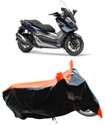 Wegather Two Wheeler Cover for Honda(Forza 300, Orange)