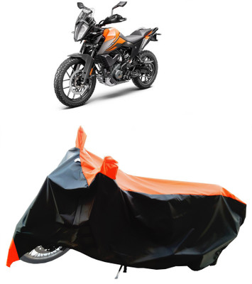 Wegather Two Wheeler Cover for KTM(390 Adventure BS6, Orange)
