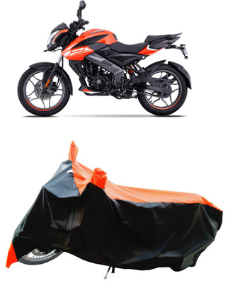 Wegather Two Wheeler Cover for Bajaj(Pulsar NS125, Orange)