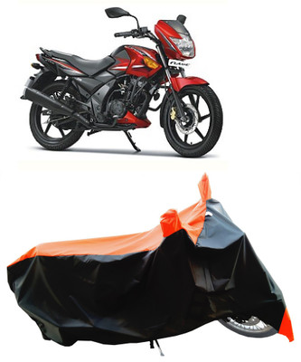 Wegather Two Wheeler Cover for TVS(Flame DS 125, Orange)