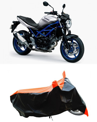 Wegather Two Wheeler Cover for Suzuki(SV 650 BS6, Orange)
