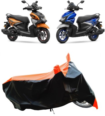 Wegather Two Wheeler Cover for Yamaha(RayZR 125 Fi, Orange)