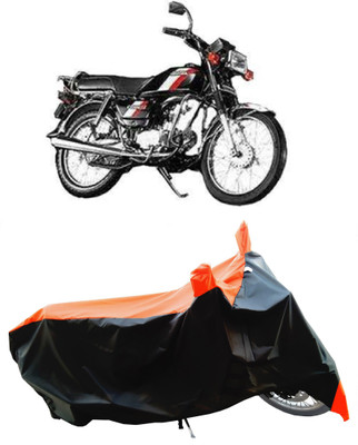 Wegather Two Wheeler Cover for Hero(CD 100 SS, Orange)