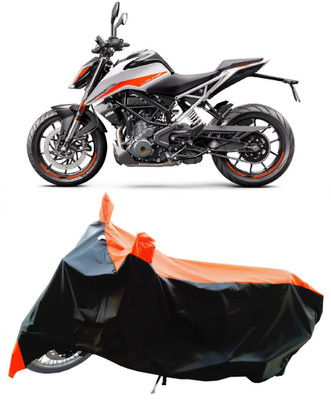 Wegather Two Wheeler Cover for KTM(390 Duke BS6, Orange)