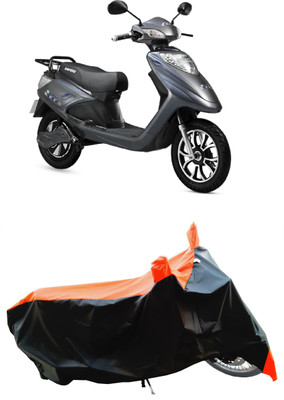 Wegather Two Wheeler Cover for Ampere(V 48 BS6, Orange)