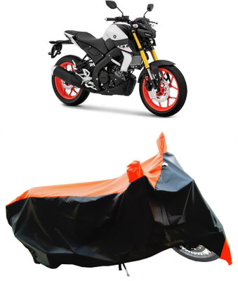 Wegather Two Wheeler Cover for Yamaha(MT 15 New BS6, Orange)