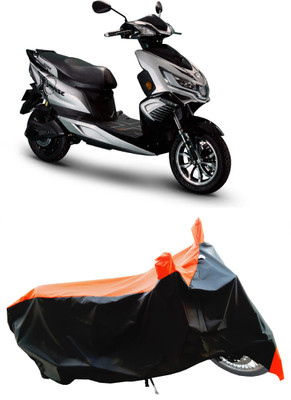 Wegather Two Wheeler Cover for Okinawa(i-Praise, Orange)