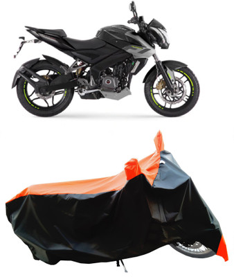 Wegather Two Wheeler Cover for Bajaj(Pulsar 200NS FI, Orange)