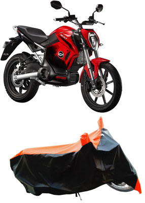 Wegather Two Wheeler Cover for Revolt(Motors RV 400 BS6, Orange)