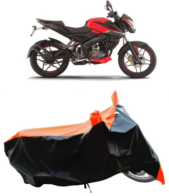 Wegather Two Wheeler Cover for Bajaj(Pulsar NS 160, Orange)