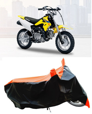 Wegather Two Wheeler Cover for Suzuki(DR-Z50 BS6, Orange)