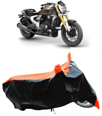 Wegather Two Wheeler Cover for TVS(Zeppelin, Orange)