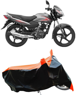 Wegather Two Wheeler Cover for TVS(Sport ES BS6, Orange)