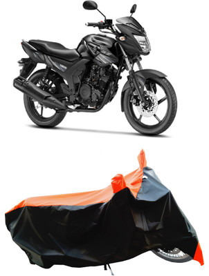 Wegather Two Wheeler Cover for Yamaha(SZ-RR V2 BS6, Orange)