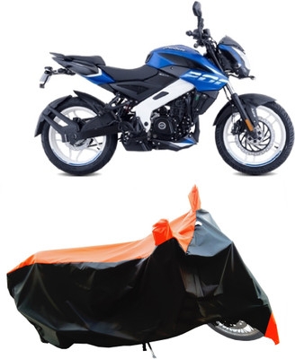 Wegather Two Wheeler Cover for Bajaj(Pulsar 200 NS DTS-i, Orange)