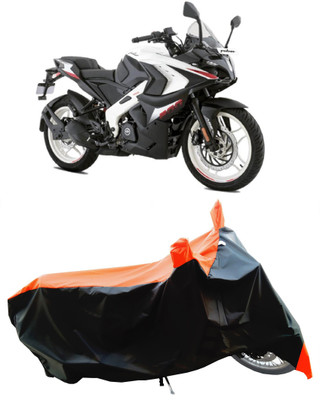 Wegather Two Wheeler Cover for Bajaj(Pulsar RS200 BS6, Orange)