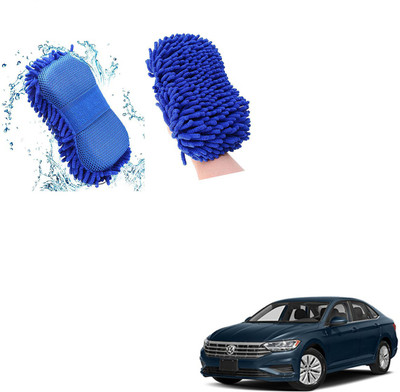SEMAPHORE Microfiber, Cotton Vehicle Washing  Sponge(Pack Of 1)