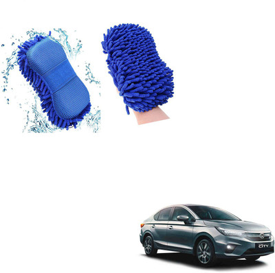 SEMAPHORE Microfiber, Cotton Vehicle Washing  Sponge(Pack Of 1)