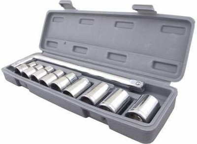 ravariya graphics 10 in 1 Socket Wrench Spanner Set Automobile Repair Tool Box Precision Socket Set(Pack of 10)
