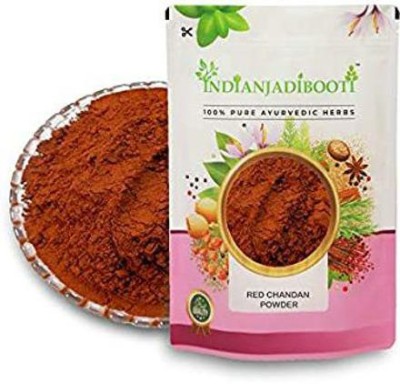 IndianJadiBooti Pure Lal Chandan Powder- Red Sandalwood Powder [With Essence], 400 Grams