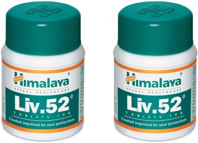 HIMALAYA Liv.52 Tabs 100 (pack of 2)(Pack of 2)