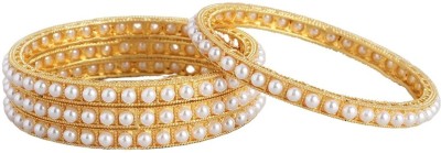 ACCESSHER Metal Gold-plated Bangle Set