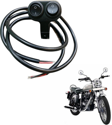 Dhe Best Bike 12v Handle Bar Head Light Switch For Royal Enfield Electra Handle Bar Grip For Royal Enfield 350 Twin Spark(Pack of 1)