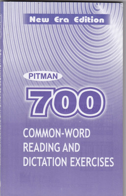 700 Common-word Reading and Dictation Exercises in Pitman's Shorthand: New Era(English, Paperback, Sir Isaac Pitman, Sons)