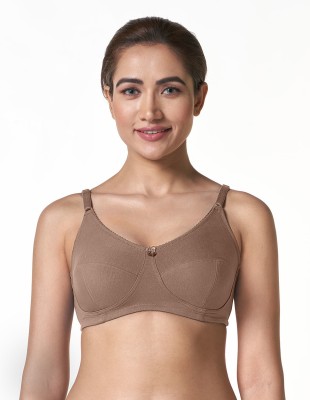 Blossom FUNCTIONAL BRA Women Full Coverage Non Padded Bra(Brown)