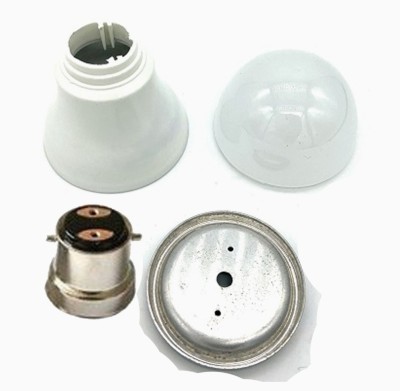 CKE 7 W, 9 W Standard B22 LED Bulb(White, Pack of 10)