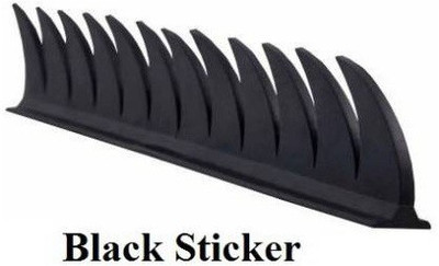 AutoGnix Helmet Mohawk for Bike(Black)