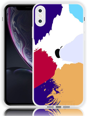 CASE CREATION Back Cover for Apple iPhone XS Max, iPhone XS Max Gradient Diamond Sparkle Camera Protection(Multicolor, Camera Bump Protector, Pack of: 1)