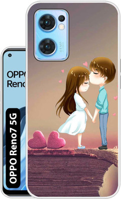 Flipkart SmartBuy Back Cover for OPPO Reno7 5G(Multicolor, Camera Bump Protector, Silicon, Pack of: 1)