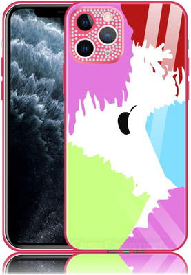 CASE CREATION Back Cover for Apple iPhone 11 Pro Max, iPhone 11 Pro Max Liquid Painting Glass Case TPU Cover(Multicolor, Waterproof, Pack of: 1)