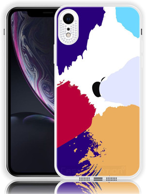 CASE CREATION Back Cover for Apple iPhone XR, iPhone XR Shockproof Gradient Diamond Sparkle Camera Protection(Multicolor, Shock Proof, Pack of: 1)