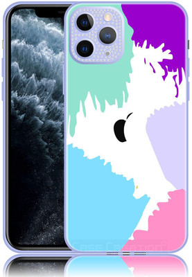 CASE CREATION Back Cover for Apple iPhone 11 Pro Max, iPhone 11 Pro Max Liquid Painting Glass Case TPU Cover(Multicolor, Waterproof, Pack of: 1)