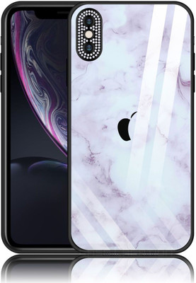 CASE CREATION Back Cover for Apple iPhone XS Max, iPhone XS Max Gradient Diamond Sparkle Camera Protection(Multicolor, Shock Proof, Pack of: 1)