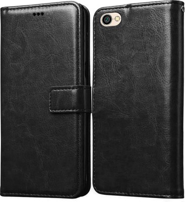 Casotec Flip Cover for Mi Redmi Y1 Lite(Black, Pack of: 1)